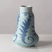 Josef Ekberg for Gustavsberg, Sweden, unique carved art nouveau stoneware vase L3094