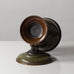 Aegte Bronce Ildfast, Denmark, bronze lidded urn with fish figure to lid L3169