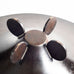 WMF Ikora, Germany, flaring bronze bowl with circular feet M5388