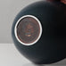 Gunnar Nylund for Rörstrand, Sweden, ceramic elliptical bowl with blue glaze L3070