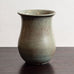 Lauritz Hjorth, unique stoneware vase with gray and pink matte crackle glaze M5418