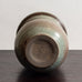 Lauritz Hjorth, unique stoneware vase with gray and pink matte crackle glaze M5418