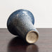 Lauritz Hjorth, unique stoneware vase with speckled blue matte glaze M4309
