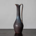 Gunnar Nylund for Rorstrand, stoneware pitcher with blue and brown glaze J1329
