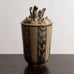 Thorkild Olsen for Royal Copenhagen, Denmark, unique lidded jar with Sung glaze M4267