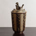 Thorkild Olsen for Royal Copenhagen, Denmark, unique lidded jar with Sung glaze M4267