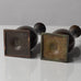 Just Andersen for GAB, Sweden, pair of bronze vases L3193 and L3191