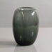 Saara Hopea for Nuutajarvi Nottsjo, Finland,  "Taifuuni"vase in gray glass H1456