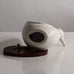 Gunnar Nylund for Rörstrand, Sweden, stoneware bird figure with white glaze L3860