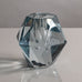Strombergshyttan faceted vase in grayish clear glass M4256