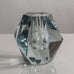 Strombergshyttan faceted vase in grayish clear glass M4257