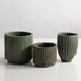 Three vases by Arne Bang, Denmark