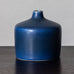 Per Linnemann-Schmidt for Palshus, small stoneware vase with blue haresfur glaze J1338
