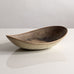 Carl Harry Stålhane for Rörstrand, Sweden, stoneware bowl with brown crystalline glaze M5423