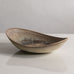 Carl Harry Stålhane for Rörstrand, Sweden, stoneware bowl with brown crystalline glaze M5423