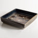 Carl Harry Stålhane for Rörstand, Sweden, stoneware dish with pattern in gray and brown glaze L3975