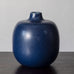 Erich and Ingrid Triller for Tobo, Sweden, vase with blue glaze J1138