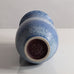 Gunnar Nylund for Rörstrand, Sweden, stoneware footed vase with speckled blue glaze M5391