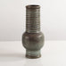 Gunnar Nylund for Rörstrand, Stoneware vase with brown and aqua matte glaze M5417
