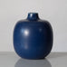 Erich and Ingrid Triller for Tobo, Sweden, vase with blue glaze J1138