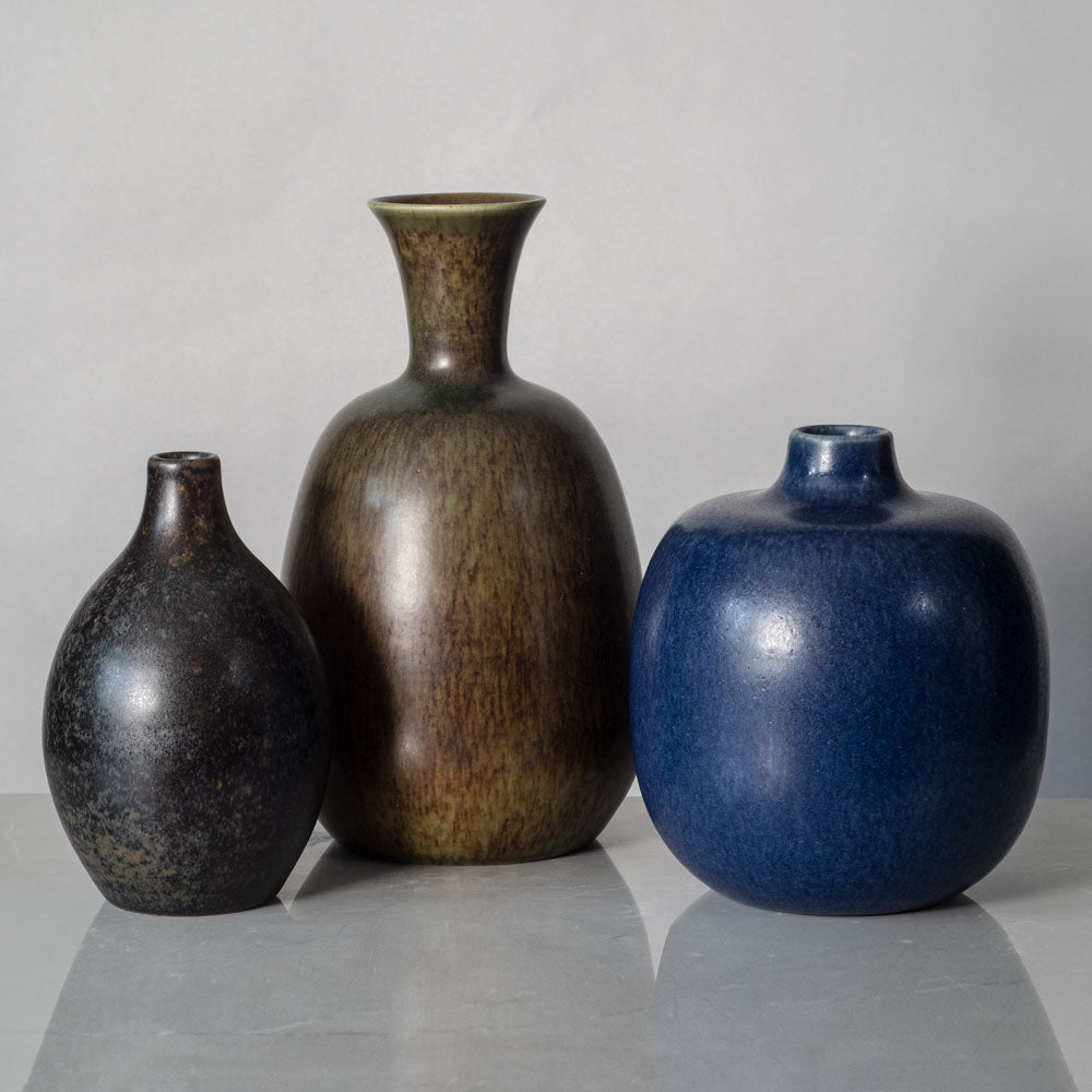 Group of vases by Erich and Ingrid Triller for Tobo, Sweden