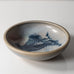 Heidi Kippenberg, Germany, unique stoneware bowl with blue and gray glaze K2872