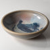 Heidi Kippenberg, Germany, unique stoneware bowl with blue and gray glaze K2872