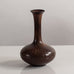 Gunnar Nylund for Rörstrand, Sweden, stoneware vase with brown glaze M3930