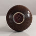 Gunnar Nylund for Rörstrand, Sweden, stoneware vase with brown glaze M3930