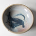 Heidi Kippenberg, Germany, unique stoneware bowl with blue and gray glaze K2872