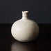Stig Lindberg for Gustavsberg, Sweden, unique stoneware cabinet vase with matte white glaze J1102