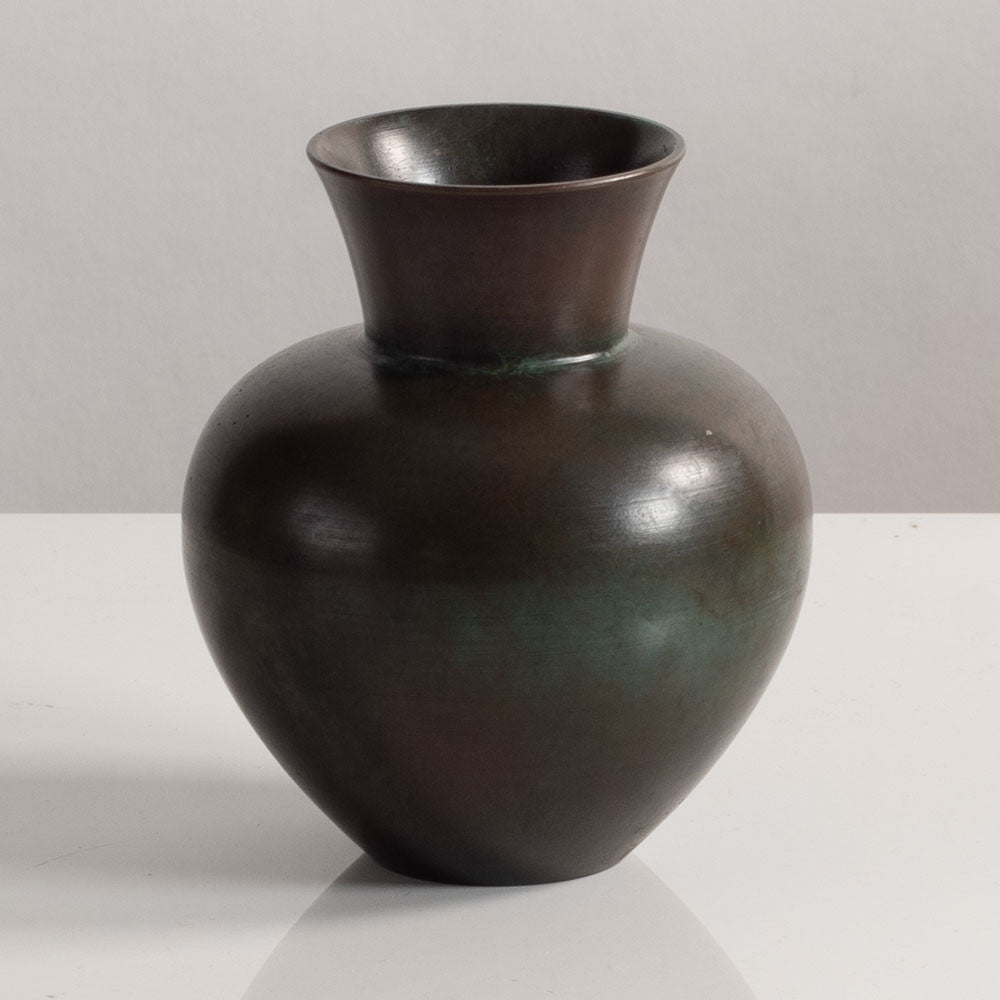 Just Andersen for GAB, Sweden, bronze vase, 1930s M5427