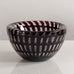 Edvin Öhrström for Orrefors, Sweden, ariel bowl in red and clear glass M5381