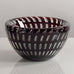 Edvin Öhrström for Orrefors, Sweden, ariel bowl in red and clear glass M5381