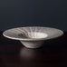 Gunnar Nylund for Rorstrand, Sweden, bowl with matte white glaze with pink spots J1352