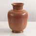 Four vessels with reddish brown glaze by Gunnar Nylund for Rörstrand, Sweden