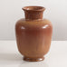 Gunnar Nylund for Rörstrand, Sweden, stoneware vase with golden brown glaze M5446