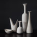 Group of vessels with white glaze Gunnar Nylund for Rörstrand, Sweden
