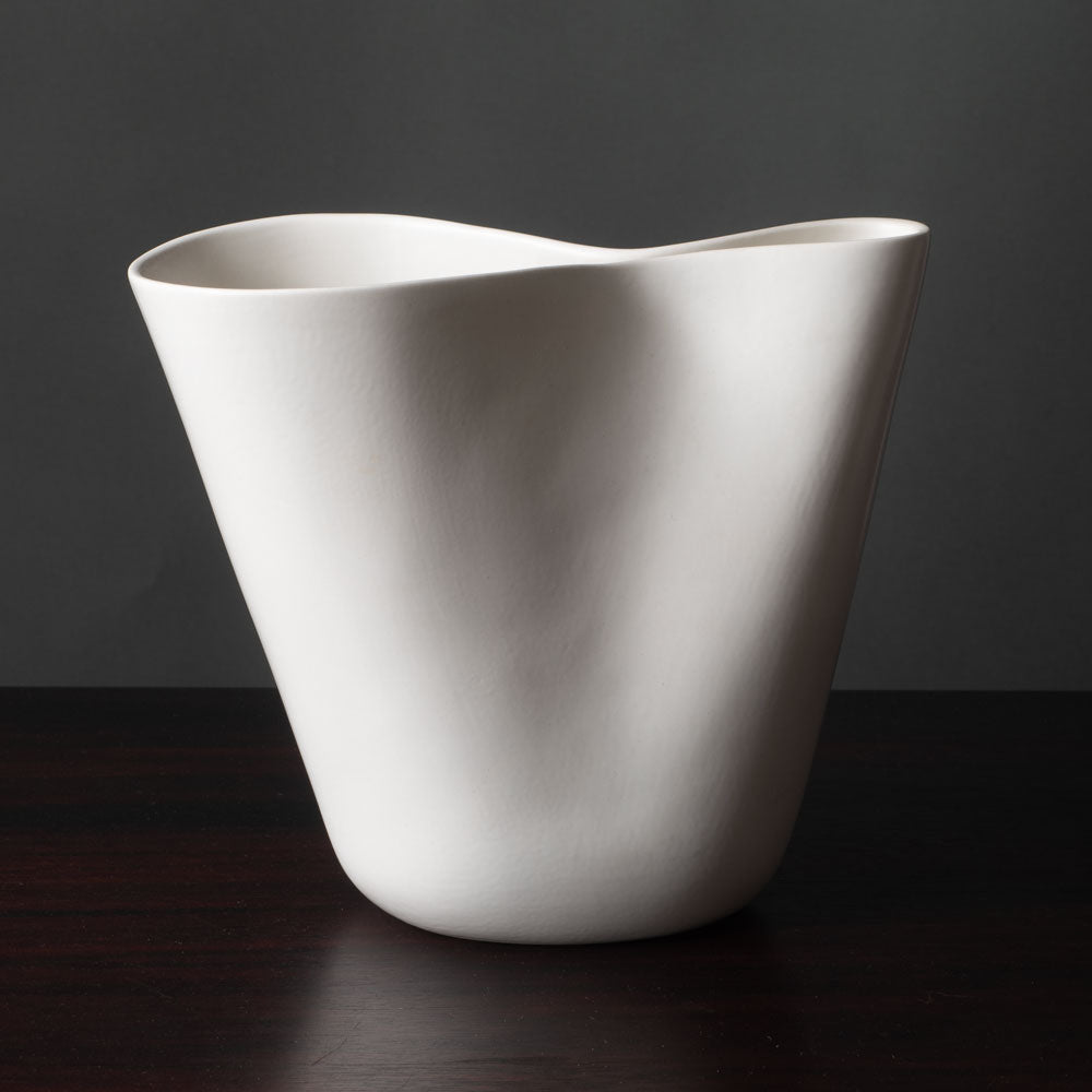 Stig Lindberg for Gustavsberg, Sweden, "Veckla" vase K2741