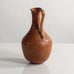 Gunnar Nylund for Rörstrand, Sweden, stoneware pitcher with reddish brown glaze M5472
