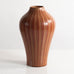 Gunnar Nylund for Rörstrand, Sweden, stoneware vase with golden brown glaze M5473