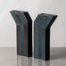 Karl Scheid, Germany, pair of vases with green and red glaze J1280