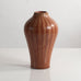 Gunnar Nylund for Rörstrand, Sweden, stoneware vase with golden brown glaze M5474