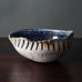 Bengt Berglund for Gustavsberg, Sweden, unique stoneware bowl K2921