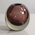 Gunnel Nyman for Nuutäjarvi-Nottsjö, Finland, purple glass "Huntu" vase M5420