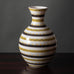 Stig Lindberg for Gustavsberg, Sweden, group of faiance vessels