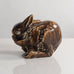 Hugo Liisberg for Saxbo, stoneware figure of a rabbit M4249