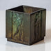 GAB, Sweden, square bronze cup with figures in relief K2688