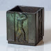 GAB, Sweden, square bronze cup with figures in relief K2688