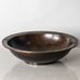 Just Andersen, Denmark, bronze bowl with patterned rim J1064
